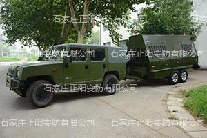 刀片刺网布障车